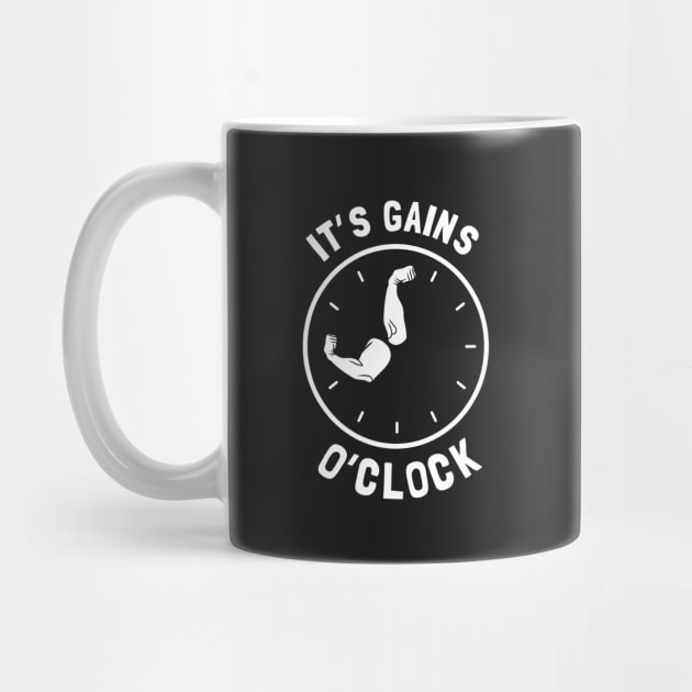 It's Gains O'Clock by dumbshirts